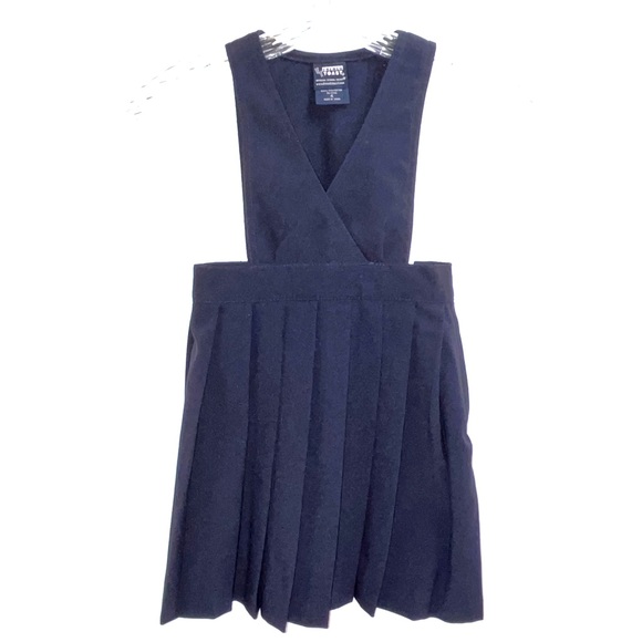 French Toast Dresses French Toast School Wear Navy Blue Pleated